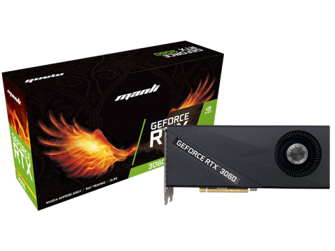 Manli GeForce RTX™ 3060 LHR Blower (M1499+N630)